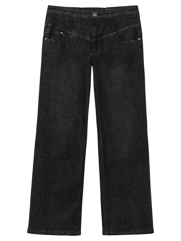 SHEEGO SHEEGO Kavbojke  črn denim