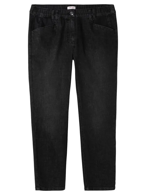 SHEEGO SHEEGO Kavbojke  črn denim