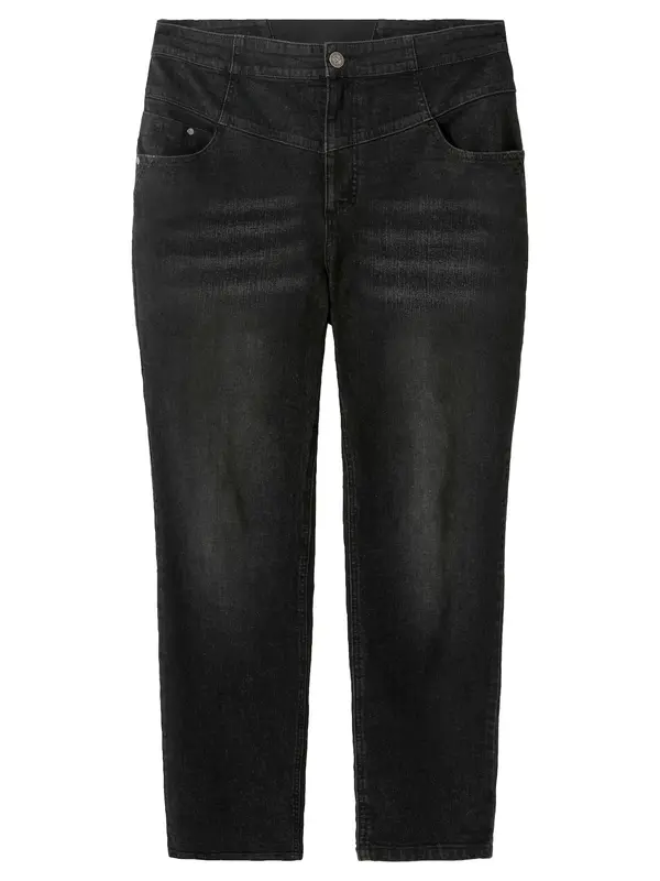 SHEEGO SHEEGO Kavbojke  črn denim