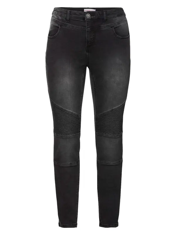 SHEEGO SHEEGO Kavbojke  črn denim