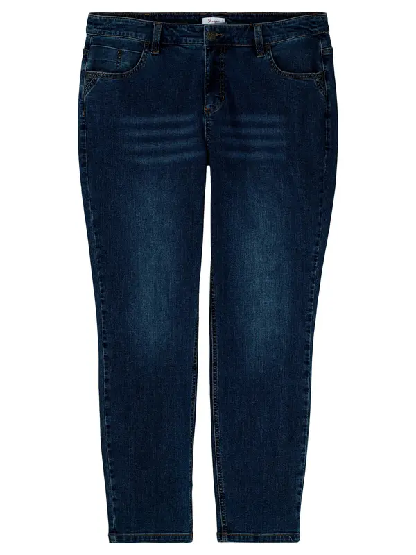 SHEEGO SHEEGO Kavbojke  moder denim