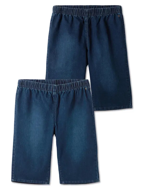 SHEEGO SHEEGO Kavbojke  moder denim