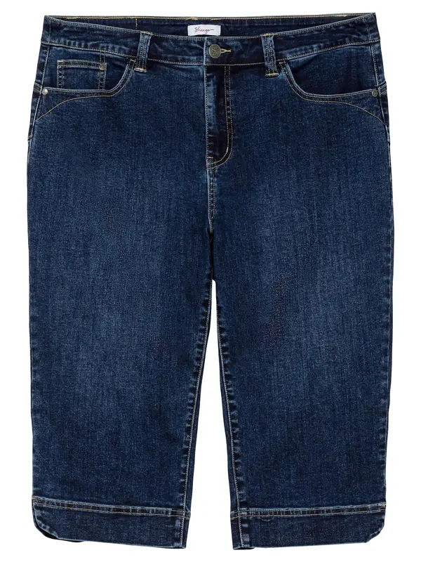 SHEEGO SHEEGO Kavbojke  moder denim