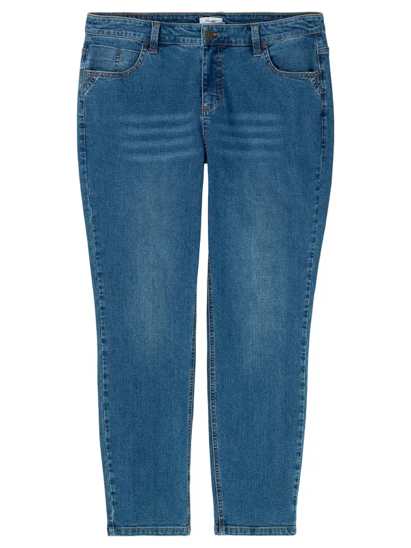 SHEEGO SHEEGO Kavbojke  moder denim