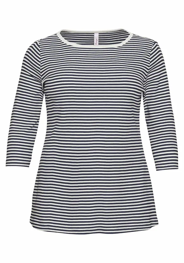 SHEEGO SHEEGO Majica  marine / bela
