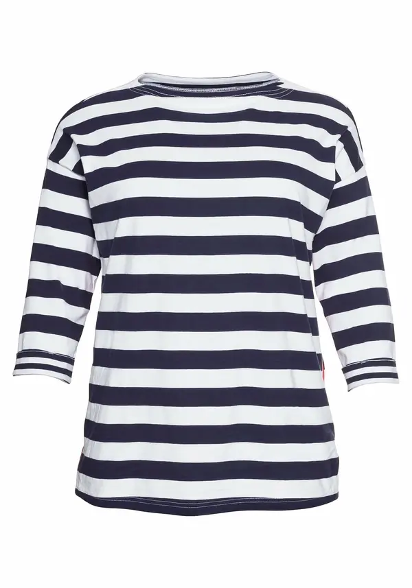 SHEEGO SHEEGO Majica  marine / bela