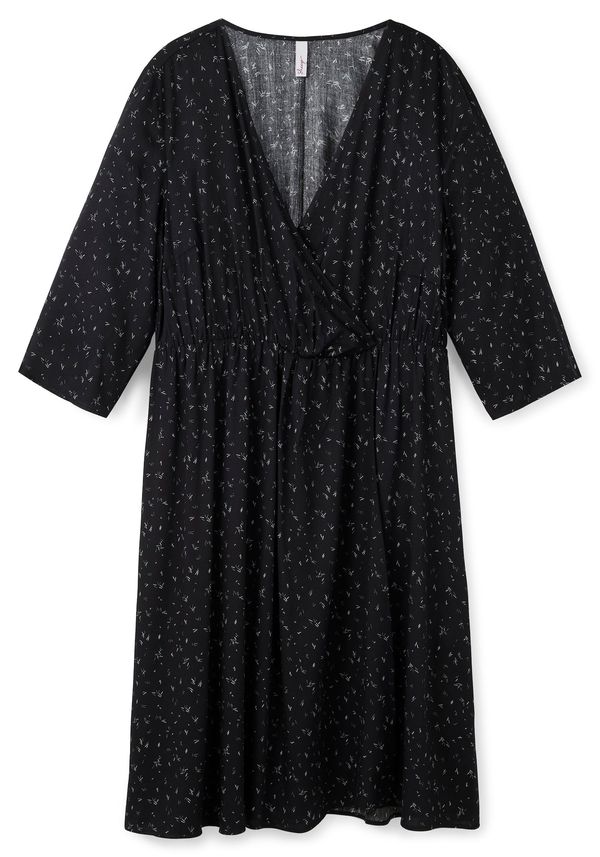 SHEEGO SHEEGO Obleka  meta / črna / bela