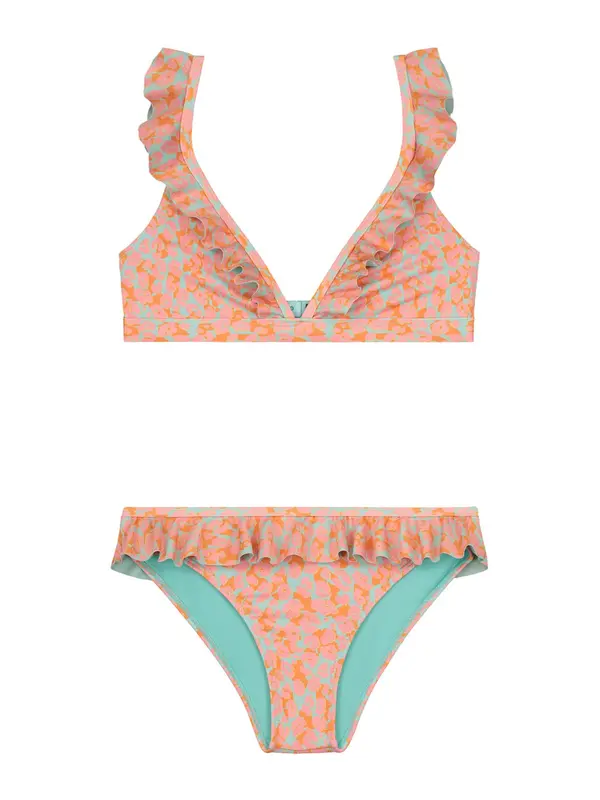 Shiwi Shiwi Bikini 'BELLA'  modra / pastelno modra / temno oranžna / roza