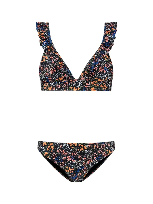 Shiwi Shiwi Bikini 'Bobby'  modra / svetlo oranžna / roza / črna