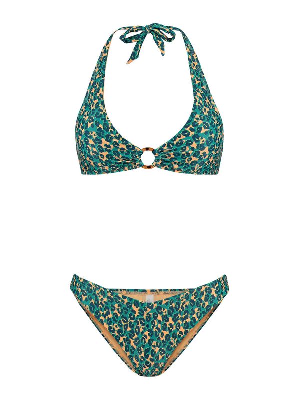 Shiwi Shiwi Bikini 'CARO'  bež / modra / žad