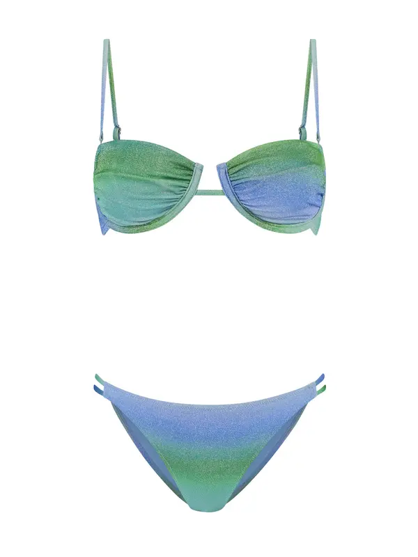Shiwi Shiwi Bikini 'Demi'  modra / zelena