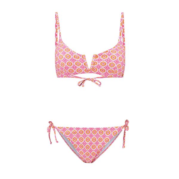 Shiwi Shiwi Bikini 'Leah'  oranžna / roza / off-bela