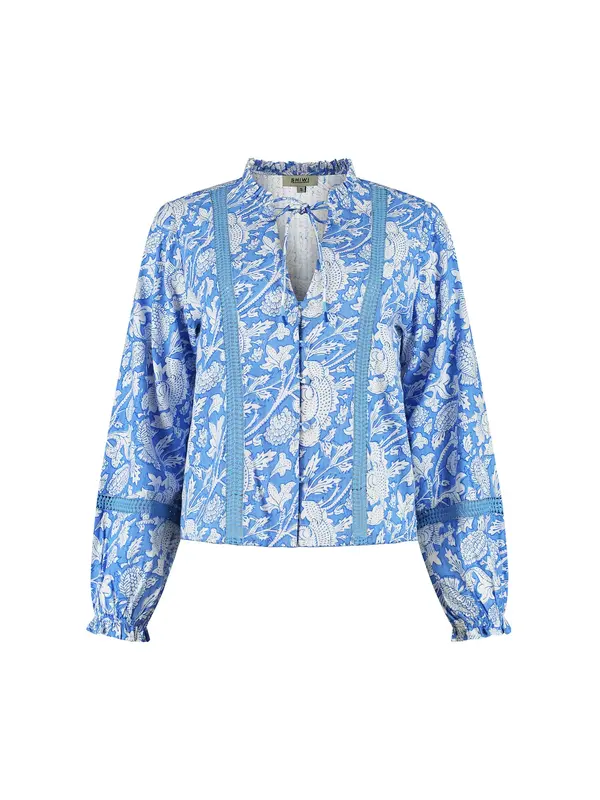 Shiwi Shiwi Bluza 'Elsie'  modra / azur / bela