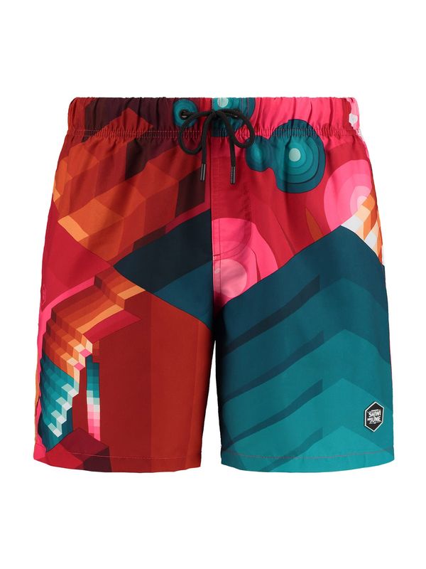 Shiwi Shiwi Kratke kopalne hlače 'June Miami 1'  mešane barve