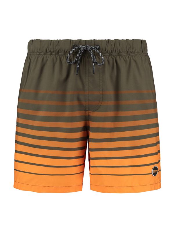 Shiwi Shiwi Kratke kopalne hlače  kaki / oranžna