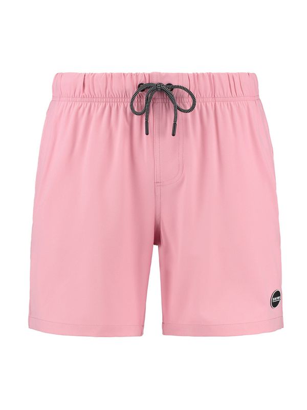 Shiwi Shiwi Kratke kopalne hlače 'Mike'  svetlo roza / črna / bela