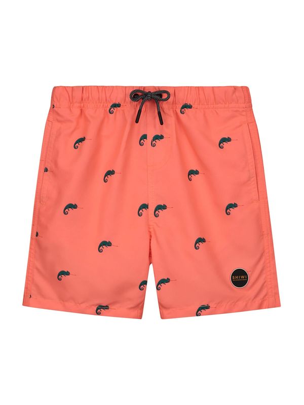 Shiwi Shiwi Kratke kopalne hlače  mornarska / oranžna