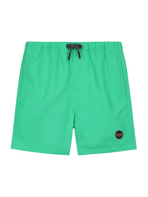 Shiwi Shiwi Kratke kopalne hlače  travnato zelena / oranžna / črna / bela