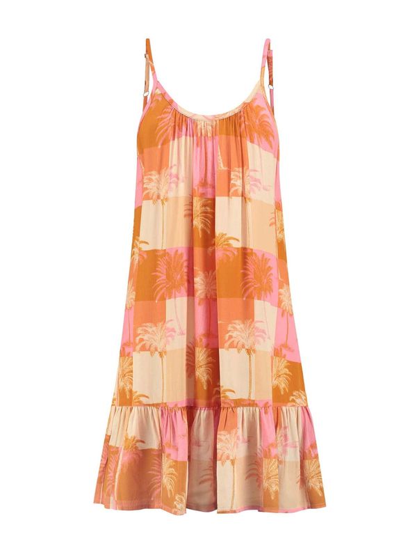 Shiwi Shiwi Poletna obleka 'Ibiza'  kit / oranžna / svetlo roza / bela