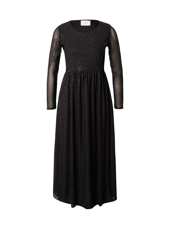 SISTERS POINT SISTERS POINT Obleka 'GIA'  črna / srebrna