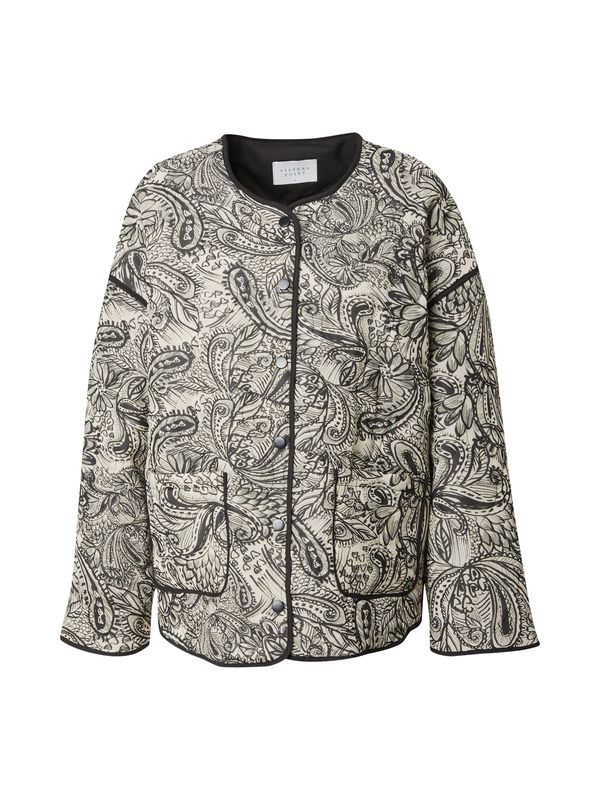 SISTERS POINT SISTERS POINT Prehodna jakna 'VIENA-JA'  črna / naravno bela