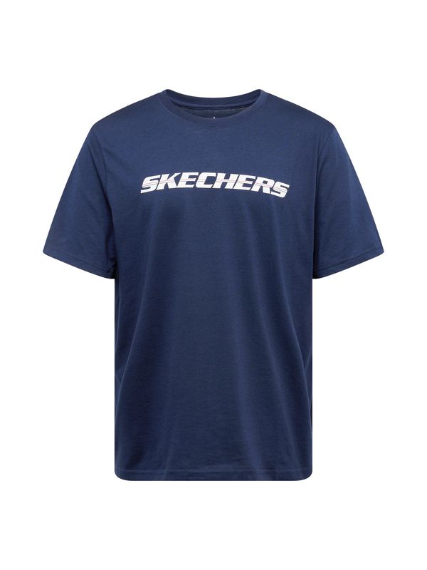 SKECHERS SKECHERS Funkcionalna majica  marine / rdeča / bela