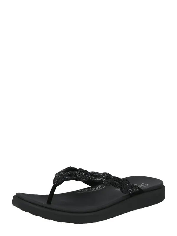 SKECHERS SKECHERS Japonke 'MEDITATION LUXE'  črna