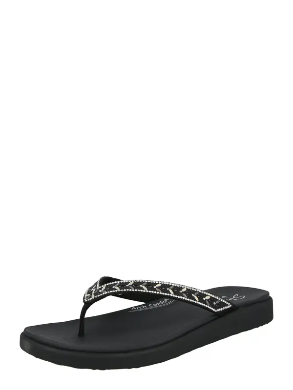 SKECHERS SKECHERS Japonke 'Meditation Luxe'  črna