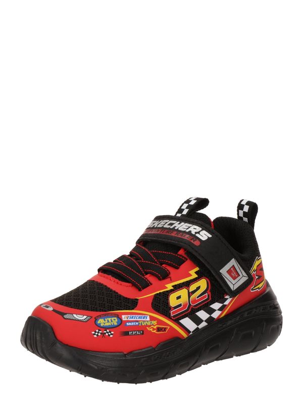 Skechers Kids Skechers Kids Copatki za prve korake  žafran / ognjeno rdeča / črna / bela