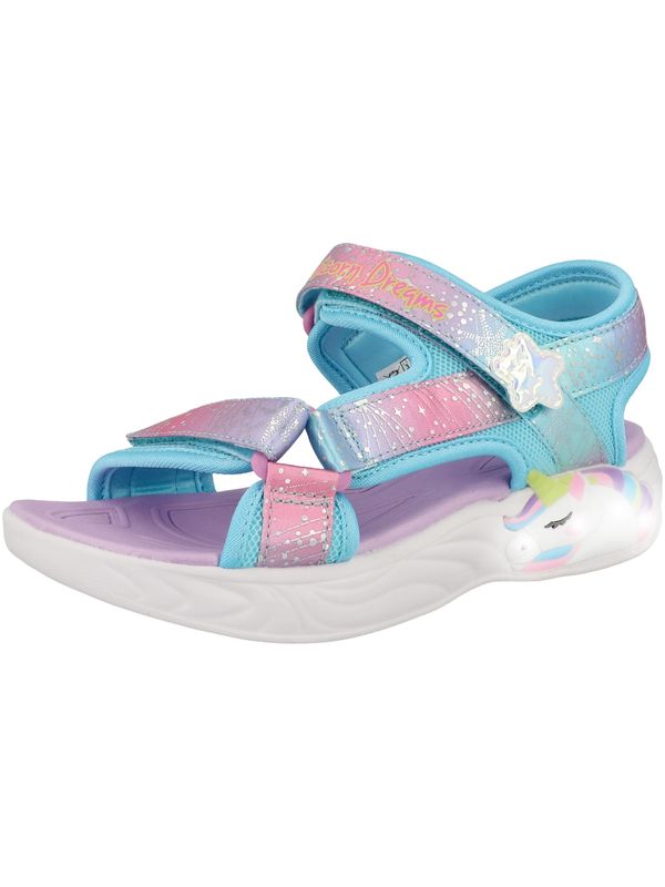 Skechers Kids Skechers Kids Sandali 'UNICORN DREAMS'  modra / mešane barve