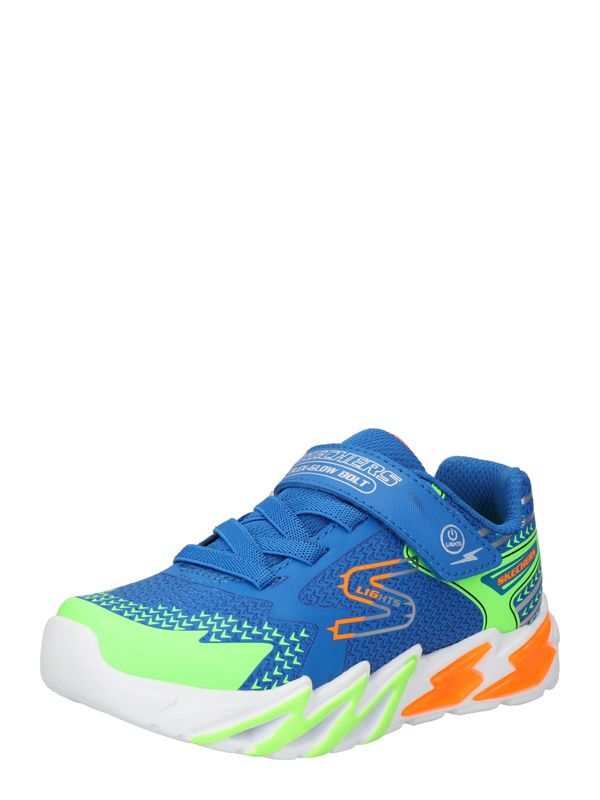 Skechers Kids Skechers Kids Superge  kraljevo modra / srebrno-siva / svetlo zelena / temno oranžna