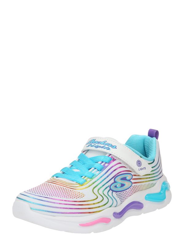 Skechers Kids Skechers Kids Superge  svetlo modra / zlato-rumena / lila / bela