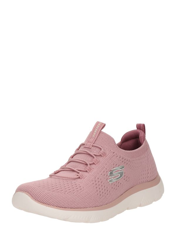 SKECHERS SKECHERS Natikač 'SUMMITS'  siva / staro roza / off-bela