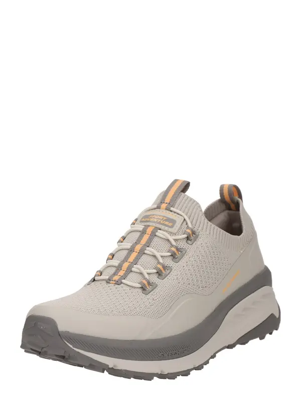 SKECHERS SKECHERS Natikač 'SWITCH BACK - ZENVENTURE'  temno siva / oranžna / volneno bela