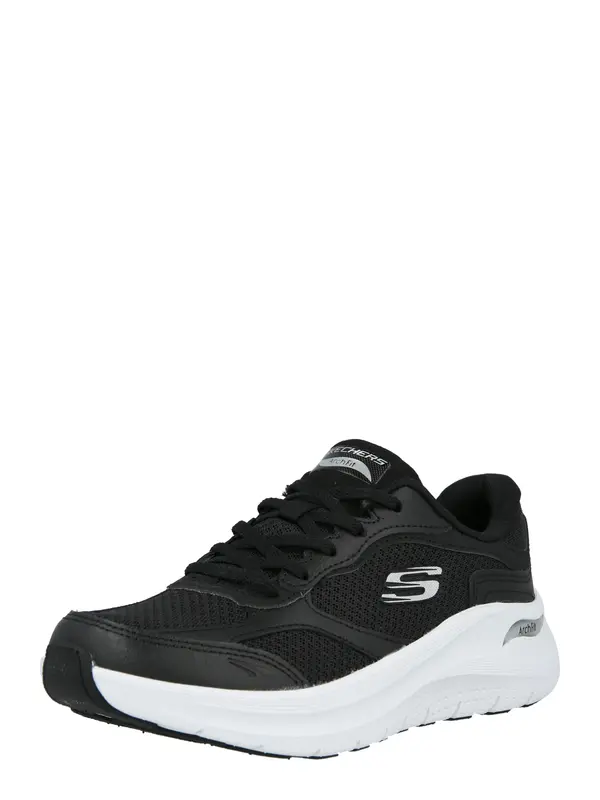 SKECHERS SKECHERS Nizke superge 'ARCH FIT 2.0 - RISING TIDE'  srebrno-siva / črna