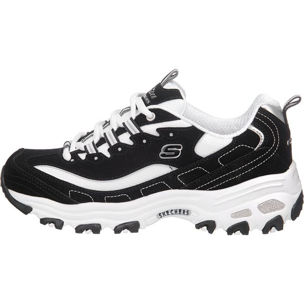 SKECHERS SKECHERS Nizke superge 'Biggest Fan'  črna / bela