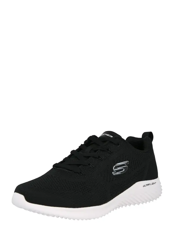 SKECHERS SKECHERS Nizke superge 'BOUNDER-RINSTET'  črna / bela