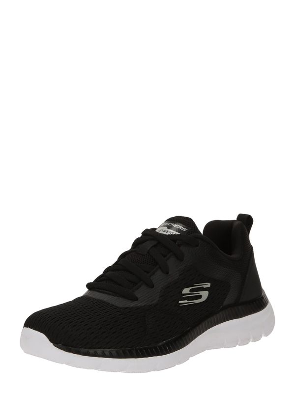 SKECHERS SKECHERS Nizke superge 'Bountiful'  črna / bela