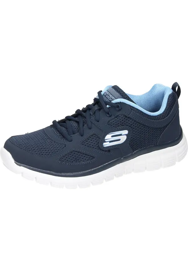 SKECHERS SKECHERS Nizke superge 'Burns Agoura'  mornarska / bela