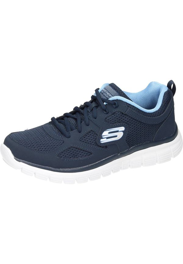 SKECHERS SKECHERS Nizke superge 'Burns Agoura'  mornarska / svetlo modra / bela