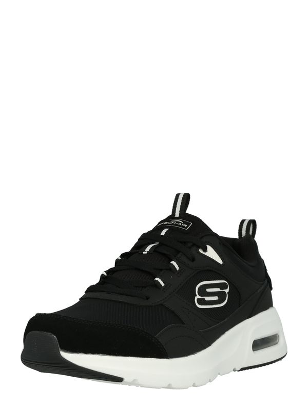 SKECHERS SKECHERS Nizke superge  črna / bela