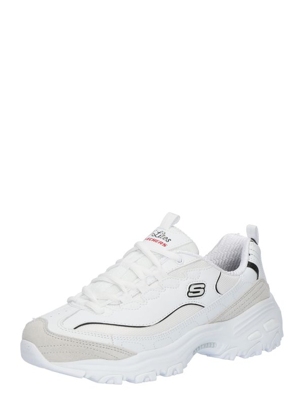 SKECHERS SKECHERS Nizke superge 'D'LITES - NEW HEAT'  bež / črna / bela