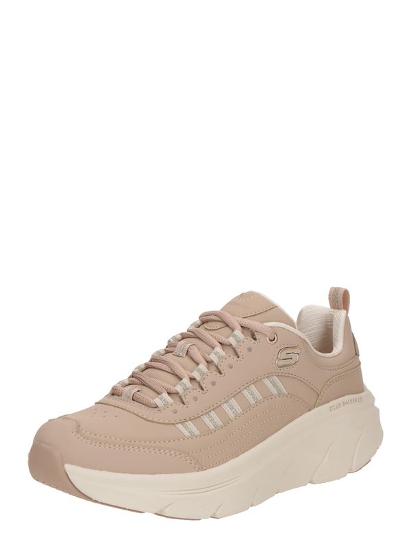 SKECHERS SKECHERS Nizke superge 'D'LUX WALKER 2.0'  temno siva / pastelno roza / srebrna