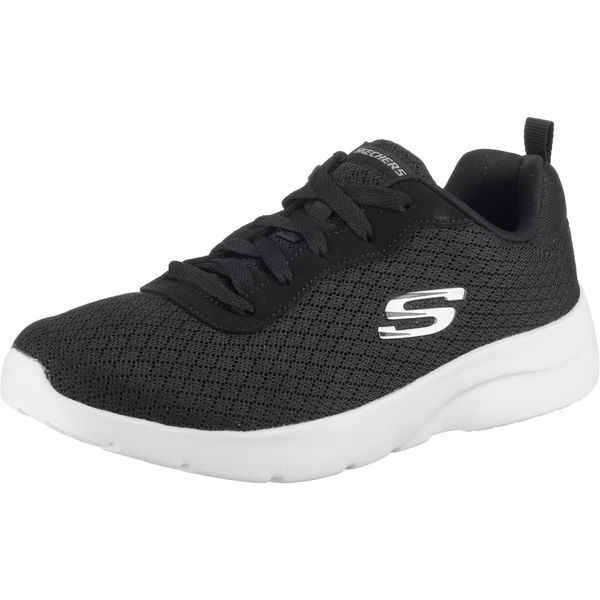 SKECHERS SKECHERS Nizke superge 'Dynamight'  črna / srebrna / bela