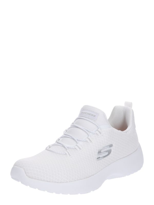 SKECHERS SKECHERS Nizke superge 'Dynamight'  srebrna / bela