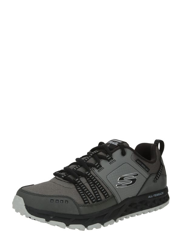 SKECHERS SKECHERS Nizke superge 'Escape Plan'  siva / greige / temno siva