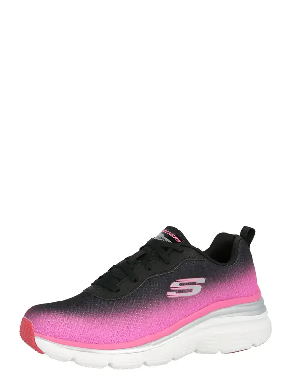 SKECHERS SKECHERS Nizke superge 'FASHION FIT'  roza / črna