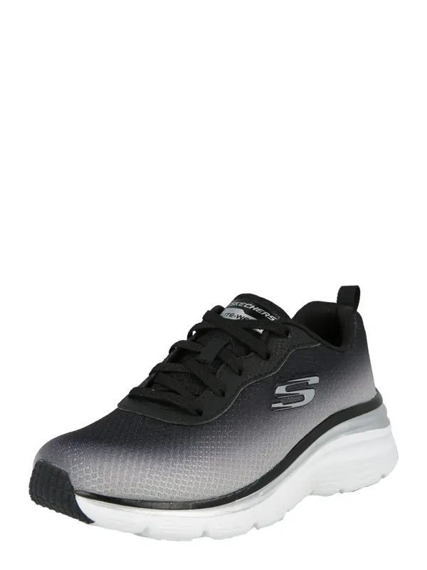 SKECHERS SKECHERS Nizke superge 'FASHION FIT'  svetlo siva / temno siva / črna