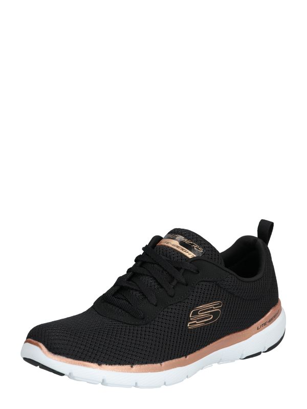 SKECHERS SKECHERS Nizke superge 'Flex Appeal 3.0'  svetlo bež / črna