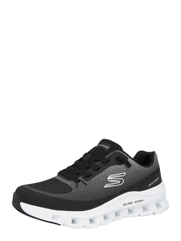 SKECHERS SKECHERS Nizke superge 'GLIDE-STEP'  črna / bela